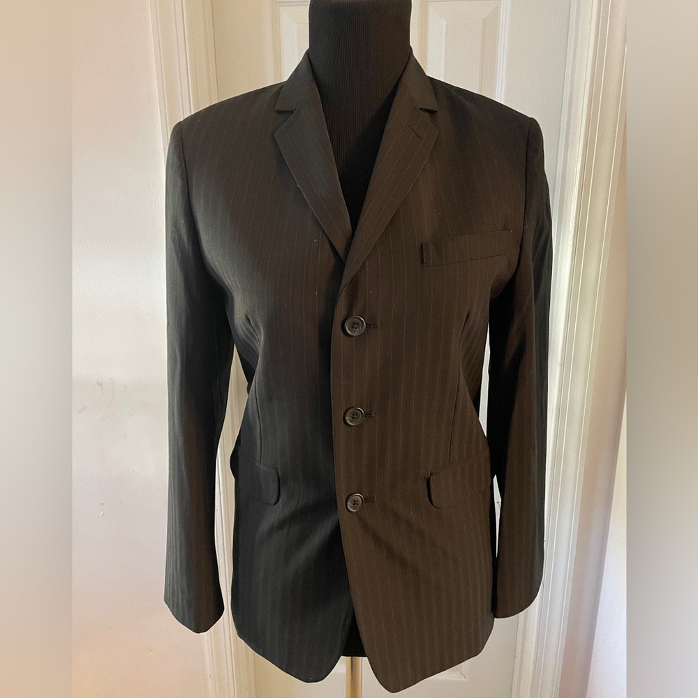 Calvin Klein Blazer Gray Womens Size 14 but it’s smaller